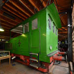 Die Elektrolokomotive Nr.  3  der Siemens Werkbahn, gebaut 1922 im Deutschen Technikmuseum Berlin. (Juni 2011)