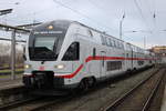 4110 117-7 stand am 07.03.2020 als IC 2999 von Rostock Hbf nach Berlin Hbf im Rostocker Hbf.