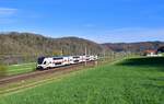 4110 109 als IC 95 am 27.04.2021 bei Wernstein am Inn.