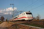 Am Nachmittag des 28.03.2017 war 401 082-3 auf dem Weg von Norddeutschland in die Schweiz, als dieser bei Müllheim (baden) nur noch wenige Kilometer bis zur Schweizer Grenze vor sich hatte.