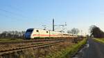 DB Fernverkehr Tz 114 (401 014/514)  Friedrichshafen  als ICE 1020 Regenburg Hbf - Kiel Hbf (Diepholz, 21.01.2020).