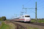 DB Fernverkehr Tz 162 (401 062/562)  Geisenheim-Rheingau  als ICE 929 Kiel Hbf - Regensburg Hbf.