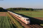 401 078-1  Bremerhaven  als ICE 772 (Basel Bad Bf-Hamburg Altona) bei Graben Neudorf 22.4.20