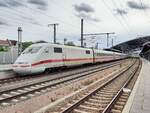 DB 401 590-5 als ICE 504 von München Hbf nach Hamburg-Altona, am 13.05.2021 in Erfurt Hbf.