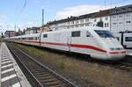 401 505-3  Offenbach  verlässt am 21.06.2021 als ICE926 von Frankfurt (Main) Hauptbahnhof nach Hamburg-Altona den Koblenzer Hauptbahnhof.