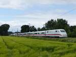 401 086 (CHUR; 30 Jahre ICE) als ICE 1103 Norddeich=Mole - Stuttgart bei Salzbergen, 28.05.2022