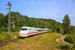 401 585 führend am Leerpark aus dem ICE 1045.