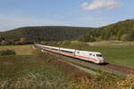 401 068  Crailsheim  am 10. Oktober 2022 bei Harrbach im Maintal.