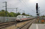 DB 401 067-4  Garmisch Partenkirchen  als ICE 706 von München Hbf nach Hamburg-Altona, am 25.09.2022 in Erfurt Hbf.