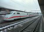 DB - ICE 401 578-0 im Bahnhof Interlaken Ost am 25.02.2011