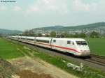 Tz 177 (401 077-3)  Basel  unterwegs als ICE 77 von Hamburg-Altona bis nach Karlsruhe.