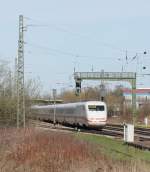 401 055-9  Rosenheim  am 14.04.2013 auf dem Weg gen Sden in Orschweier.