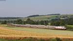 401 062-5  Geisenheim/Rheingau  als ICE 694 (Stuttgart Hbf-Berlin Hbf (tief)) bei Neukirchen 9.7.13