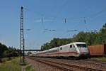 Nachschuss am 13.06.2013 auf 401 578-0  Bremerhaven , als er durch die Ortschaft Orschweier gen Freiburg rauscht.