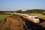 DB Fernverkehr Tz 168 (401 068/568)  Crailsheim  als ICE 1029 HH-Altona - Nürnberg Hbf (Vehrte, 04.10.14).