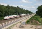 401 xxx als ICE 578 (Stuttgart Hbf–Hamburg-Altona) am 30.06.2012 zwischen Bardowick und Radbruch