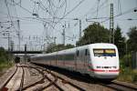 Nachschuss auf 401 079-9 der am 25.07.2014 durch Müllheim (Baden) fuhr.