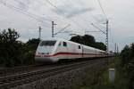 401 582-2  Rüdesheim  am 10.08.2014 bei Müllheim (Baden) gen Norden.