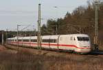 401 xxx als ICE 885 (Hamburg-Altona–Mnchen Hbf) am 12.04.2015 in Unterl