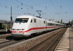 401 xxx als ICE 74 (Zrich HB–Kiel Hbf) am 19.04.2015 in Lahr (Schwarzwald)