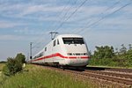 401 581-4  Interlaken  am 13.05.2015 bei Hügelheim, als dieser auf dem Weg in die Schweiz war.