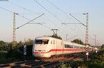 401 072-4  Landshut  als ICE 3 (Karlsruhe Hbf-Zürich HB) bei Köndringen 20.7.16