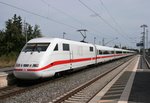 401 057 als Umleiter-ICE 880 (Mnchen Hbf–Hamburg-Altona) am 03.09.2016 in Heilsbronn