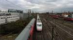 #Frankfurt 2  Ein ICE 1 verlässt Frankfurt HBF in Richtung Hamburg.