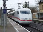 401 088 (HILDESHEIM) als ICE 927 Hamburg - Passau in Kattenvenne, 11.03.2021