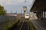 Am 22.10.2022 erreicht ein unbekannter 401 als ICE 1176 aus Frankfurt am Main Hbf Hamburg Altona.