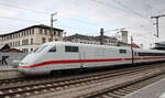 DB 401 078-1  Bremerhaven  als ICE 838 von Berlin Gesundbrunnen nach Frankfurt (M) Hbf, am 25.09.2022 in Erfurt Hbf.