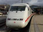 DB - ICE 401 013-8 im Bahnhof Basel SBB am 22.11.2008