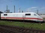ICE 401 007-0  Plattling  steht hier in Leipzig.Aufgenommen am 06.05.2013 in Leipzig Hbf