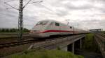 ICE 890  Bad Oldesloe  von Leipzig Hbf nach Hamburg Altona.Aufgenommen am 04.05.2014 Leipzig-Messe