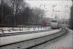 ICE 1 auf dem Weg nach Hamburg-Altona nach dem er Hamburg Hbf hinter sich gelassen hat 