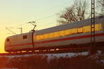 401 553-3  Neumünster  bei Unterlangenstadt am 20.01.2017.