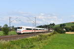 402 040  Bochum  + 402 003  Cottbus  als ICE 586 München Hbf - Hamburg-Altona, am 31.07.2019 bei Dehnsen