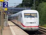 402 044 als ICE nach Berlin in Dedensen=Gümmer, 31.07.18