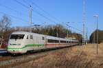 402 043  Bautzen  als ICE 1040 auf der Fahrt vom Ostseebad Binz nach Berlin Südkreuz.