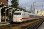 DB 402 034 / 808 034 | Tz Name: Minden | ICE 1044 ohne Halt durch den Bf Anklam [WAK] | März 2022