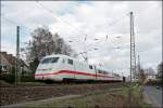 402 030 (93 80 5 402 030-1 D-DB) Delitzsch  durchfhrt als ICE 650 von Berlin-Ostbahnhof nach Kln Hbf, den ehemaligen Bahnhof Westhofen.