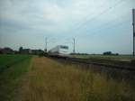 BR402 mit einem ICE nach Berlin bei Haste