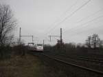 ICE 585 Hamburg-Altona - Mnchen Hbf rast am 31.01.09 bei Ashausen Richtung Hannover.