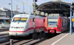 ICE 402 007-9  Stendal  und 425 030-4 im Hauptbahnhof Bonn - 18.03.2010