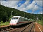 ICE-2 BR 402 auf dem Weg zur Kur nach Nrnberg am 17.06.2012 in Frtschendorf 