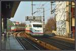 ICE 544/554 rollt vom Berliner Ostbahnhof ber die Stadtbahn Richtung Kln/Bonn Flughafen und Bonn Hbf.