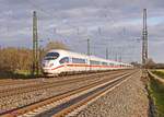 DB-403 033 und DB-403 009 verkehren als ICE101 von Dortmund-Hbf 05:37 nach Basel-SBB 10:47.