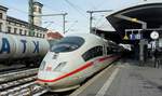 DB 403 023-5  Schaffhausen  als verspäteter ICE 1005 von Berlin-Gesundbrunnen nach München Hbf, am 18.03.2018 in Erfurt Hbf.