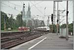 Rckschuss der beiden 403er die am 27.05.2007 als ICE610 von Mnchen nach Dortmund Richtung Hauptbahnhof rollen.