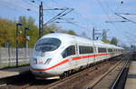 ICE 3 Tz 318 (403 018-5 .....)  Münster (Westf.)  am 09.04.19 Durchfahrt Bf.